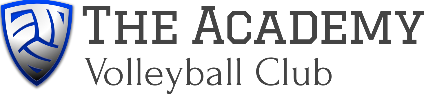 The Academy Volleyball Logo