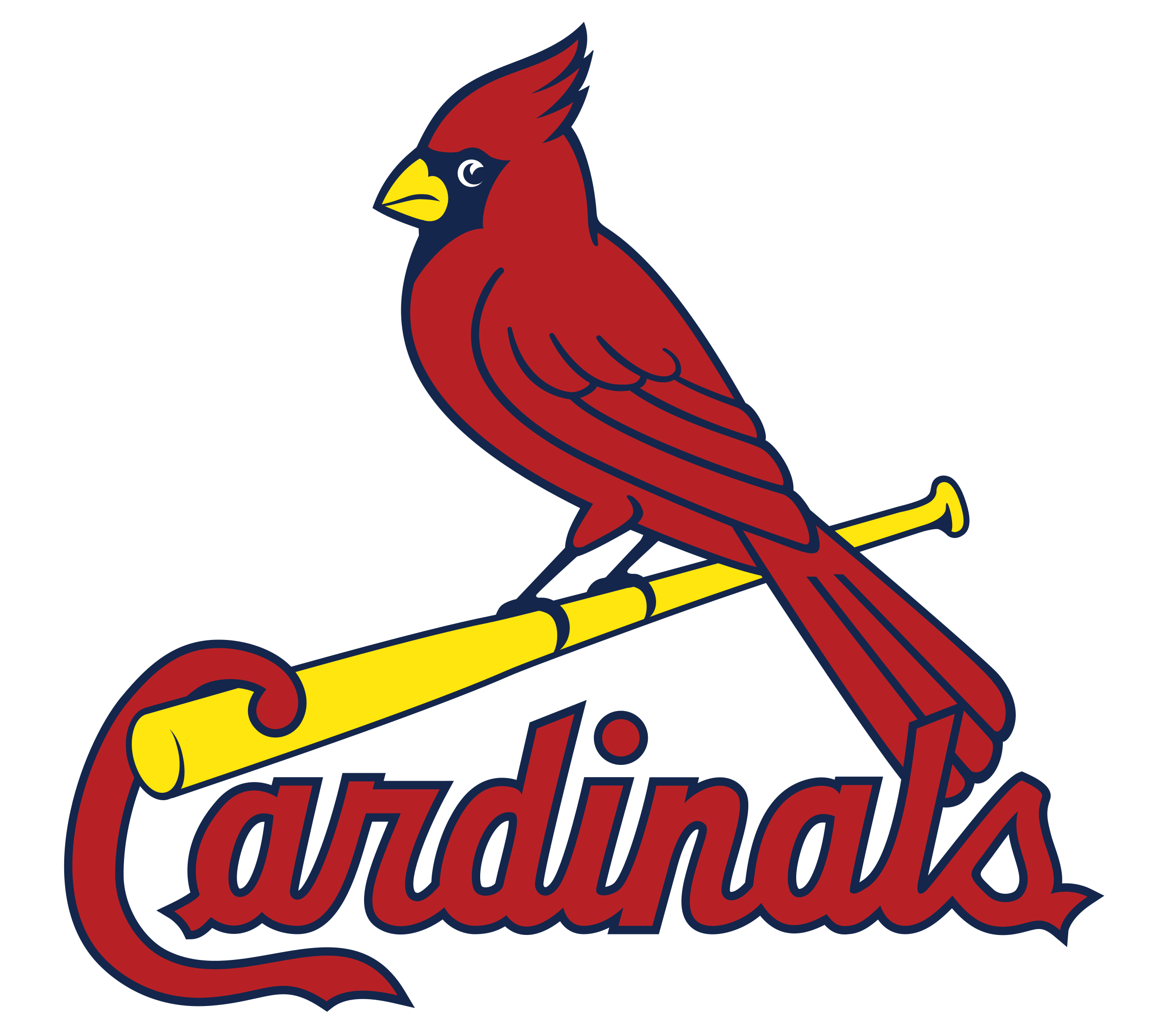 Virginia Cardinals Bassball Logo